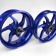 Core Moto Apex 6 Forged Aluminum Wheels – 2015-19 Yamaha YZF-R1 with Suter Swingarm