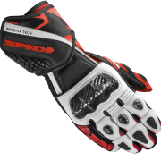 Spidi Carbo 5 Gloves –  Black / White / Red