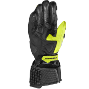 Spidi Carbo 5 Gloves –  Black / White / Yellow