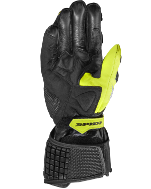 Spidi Carbo 5 Gloves –  Black / White / Yellow