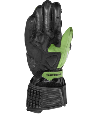 Spidi Carbo 5 Gloves –  Black / White / Green