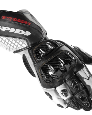 Spidi Carbo Track Evo Gloves –  Black / White