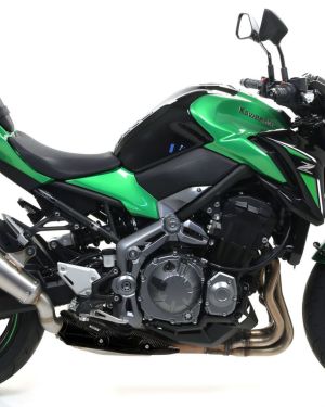 Arrow X-Kone Full Exhaust System with Titanium Canister / Carbon End Cap – Kawasaki Z900 17+