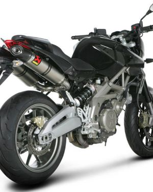 Akrapovic Racing Titanium Slip-On Mufflers – Aprilia Shiver 2010-2015