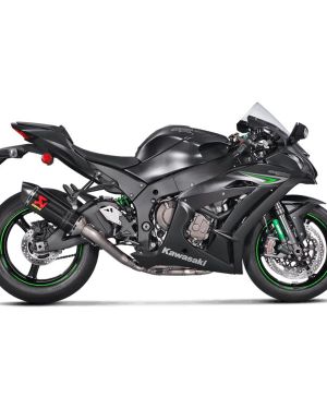 Akrapovic Racing Stainless / Carbon Fiber Exhaust System Kawasaki ZX-10R / ZX-10RR 2016-2021