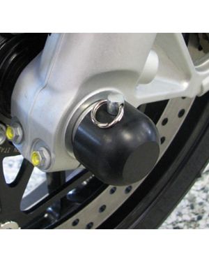 Woodcraft Front Axle Slider Kit – Aprilia (most models)