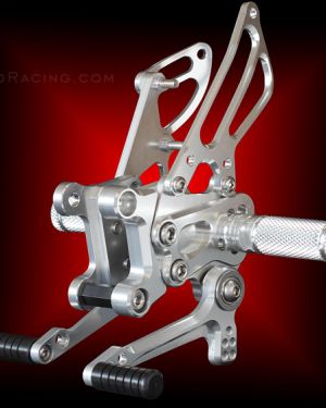 Sato Racing Rearsets – Gold 11-13 Aprilia RSV4 APRC (non-ABS model)