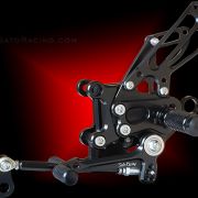 Sato Racing Rearsets – Gold 09-11 Aprilia RSV4 / R / Factory (non-APRC)