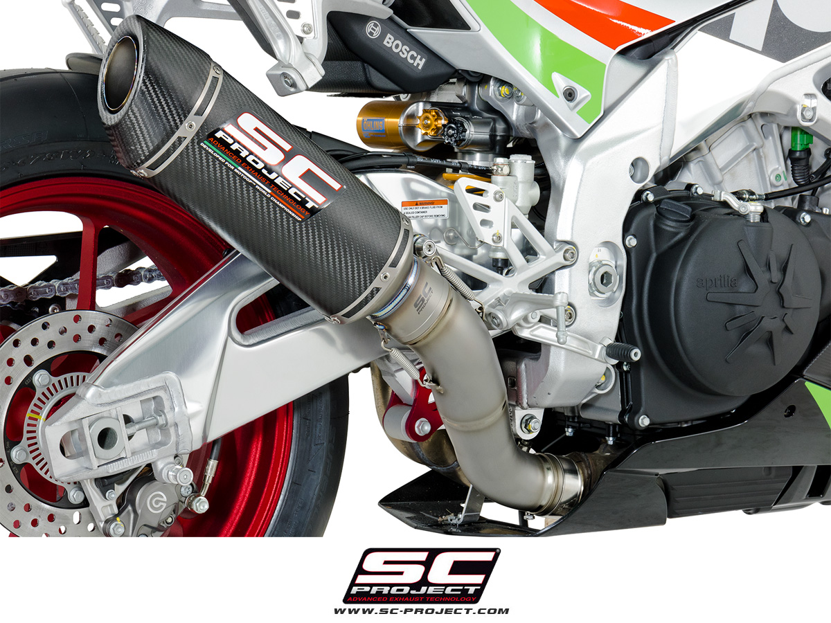 SC-Project Aprilia RSV4 (17) / Tuono V4 (17-18) Oval Racing Exhaust