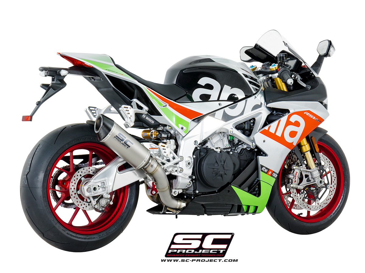SC-Project Aprilia RSV4 (17) / Tuono V4 (17-18) Oval Racing Exhaust