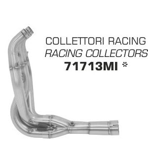 Arrow Racing Steel Exhaust Collectors – Kawasaki ZX-6R 636 (2019-2023)