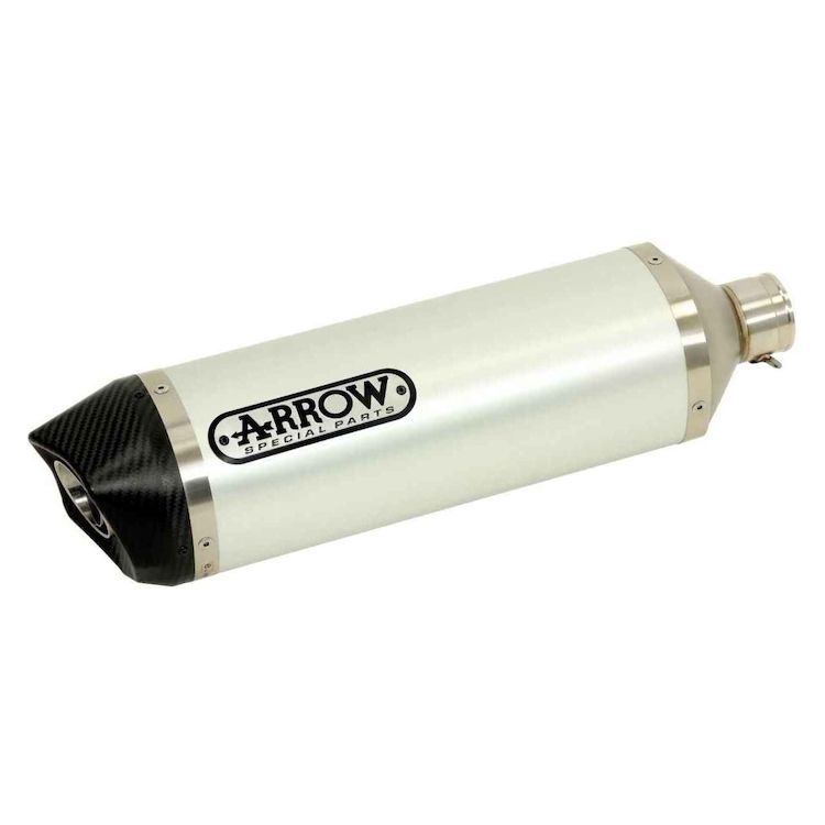 Arrow Race-Tech Aluminum Slip on Muffler (w/ link pipe) – 2017-2019 Husqvarna 701 Enduro / Supermoto