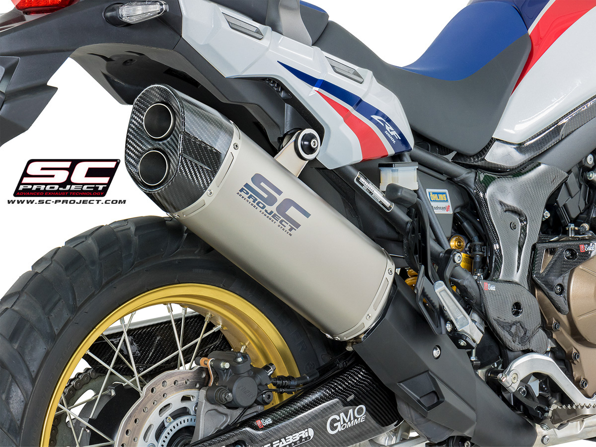 SC-Project Adventure Slip On 2016-2018 Honda CRF1000L Africa Twin