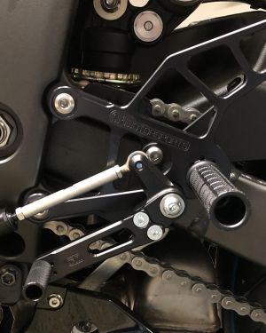 Woodcraft Rearset Kit – Kawasaki ZX-6R 636 (2019-2023) – Complete GP Shift w/ Pedals