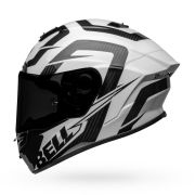 Bell Race Star Flex DLX Carbon Fiber Helmet – LABYRINTH Gloss black / White