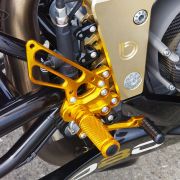 Sato Racing Rearsets – Gold – 2008+ Bimota DB6