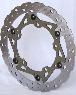 BrakeTech Axis Cobra Stainless Steel Peformance Series 310 x 6mm Severe Duty Front Brake Rotor for Kawasaki Ninja 400