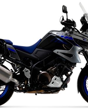 Arrow Maxi Race –  Sonora Titanium ” Dark”  Silencer With Carbon End Cap- 2020 – 2021 Suzuki V-Strom 1050
