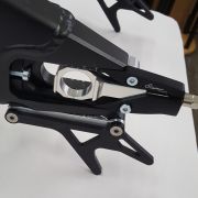 Fast Frank Racing 17+ Yamaha YZF-R6 Captive Rear Caliper Bracket with Lightech Chain Adjusters