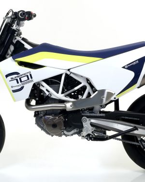 Arrow Race-Tech Titanium Slip on Muffler (w/ link pipe) – 2017-2019 Husqvarna 701 Enduro / Supermoto