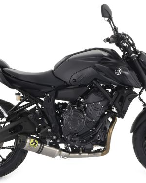 Arrow Aluminium Thunder Silencer With Carbon End Cap For Arrow Collectors For 2021 Yamaha MT – 07