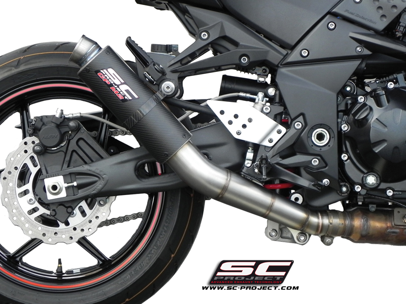SC-Project GP M2 Slip On – Kawasaki Z750 2007-2012