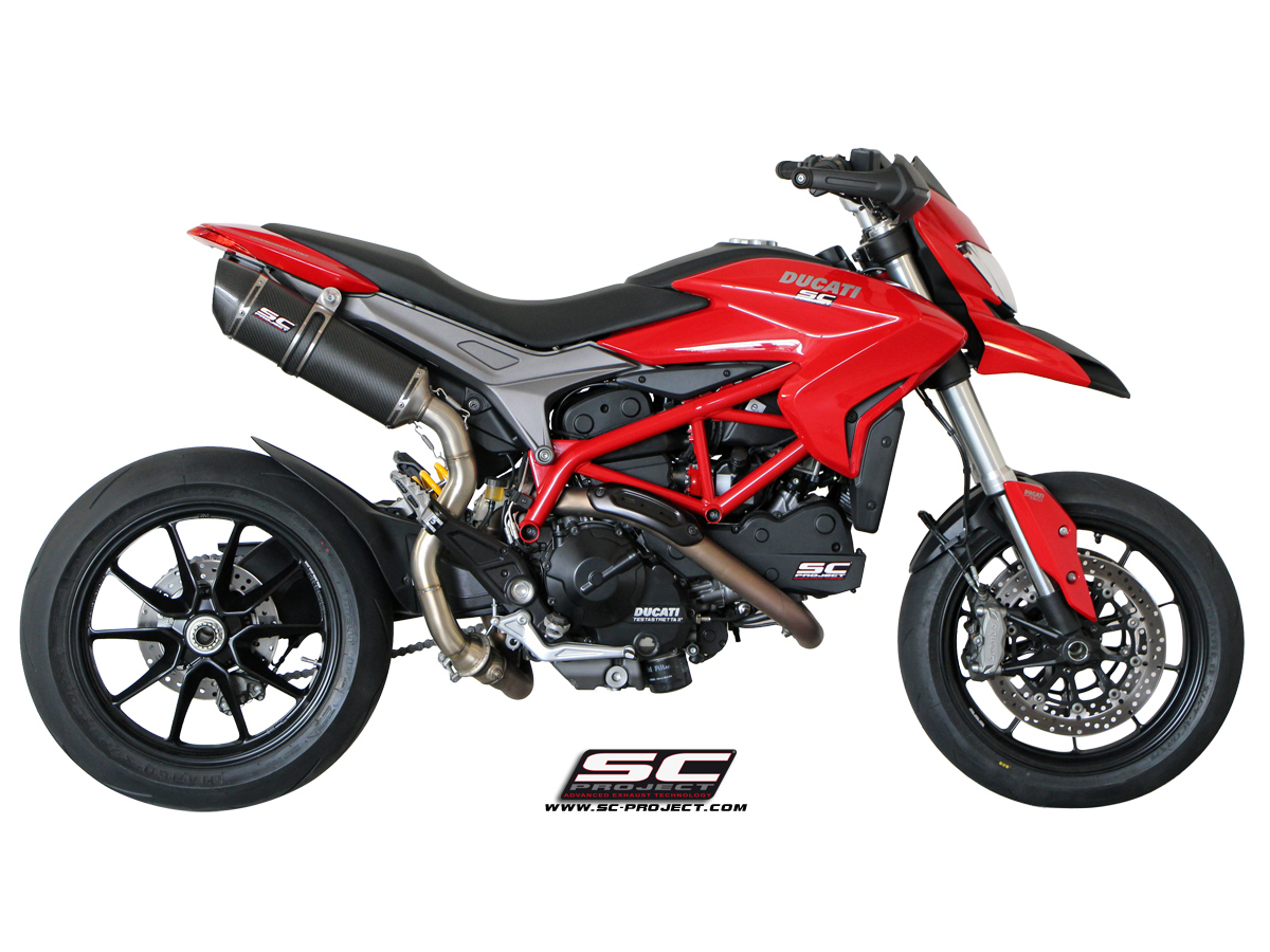SC-Project Oval High Mount Slip On – Ducati Hypermotard 821 / SP (13-15), Hypermotard 939 / SP (16-18), Hyperstrada (13-15)