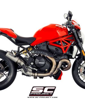 SC-Project Ducati Monster 1200 (17-18) & 1200R (16-18) CR-T Slip On Exhaust
