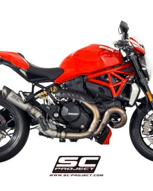 SC-Project Ducati Monster 1200 (17-18) & 1200R (16-18) S1 Slip On Exhaust
