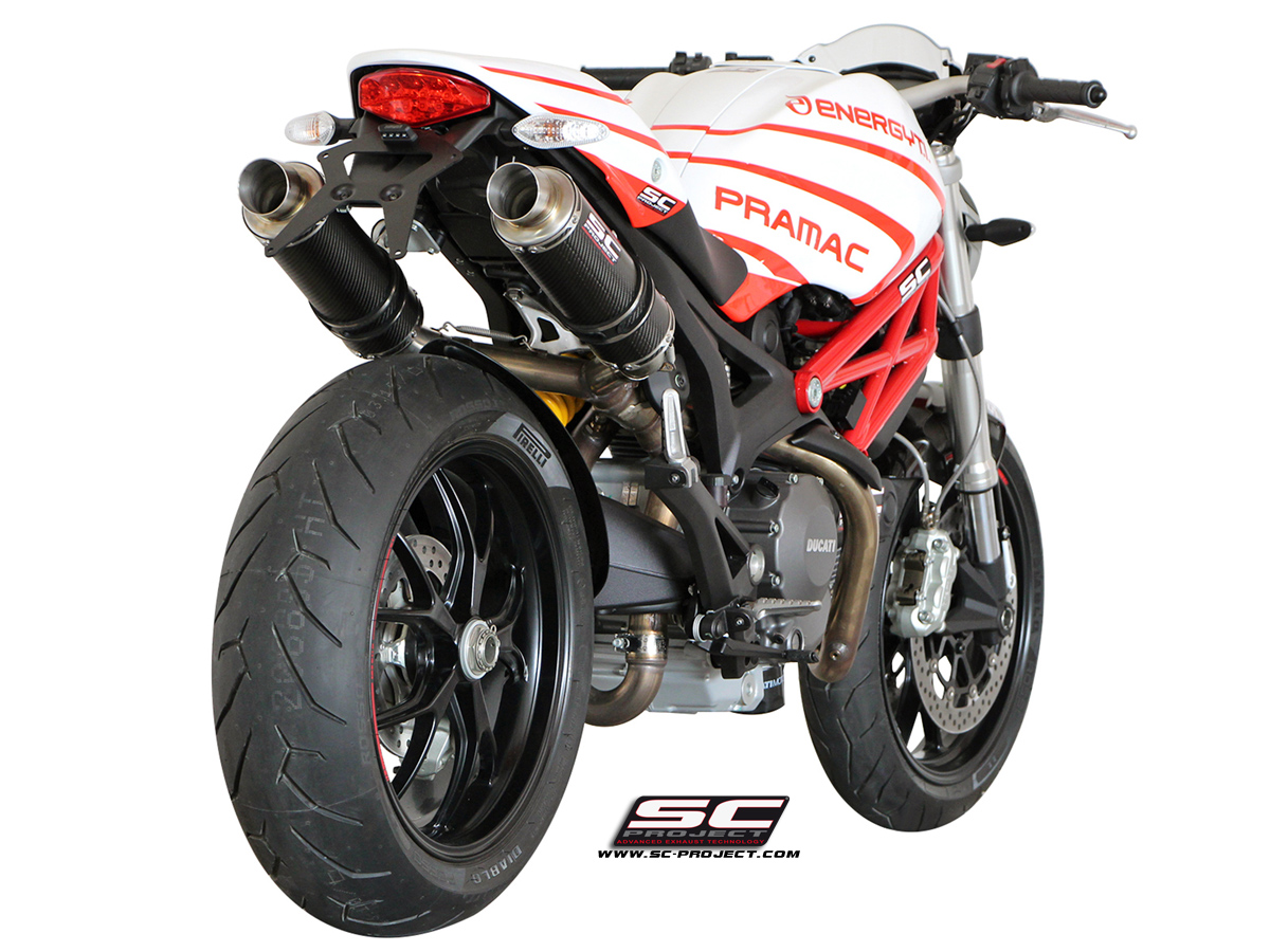 SC-Project Ducati Monster 696 / 796 / 1100 GP Slip On Exhaust