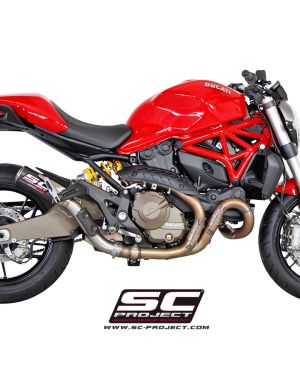 SC-Project 2014-2017 Ducati Monster 821 CR-T Slip On Exhaust