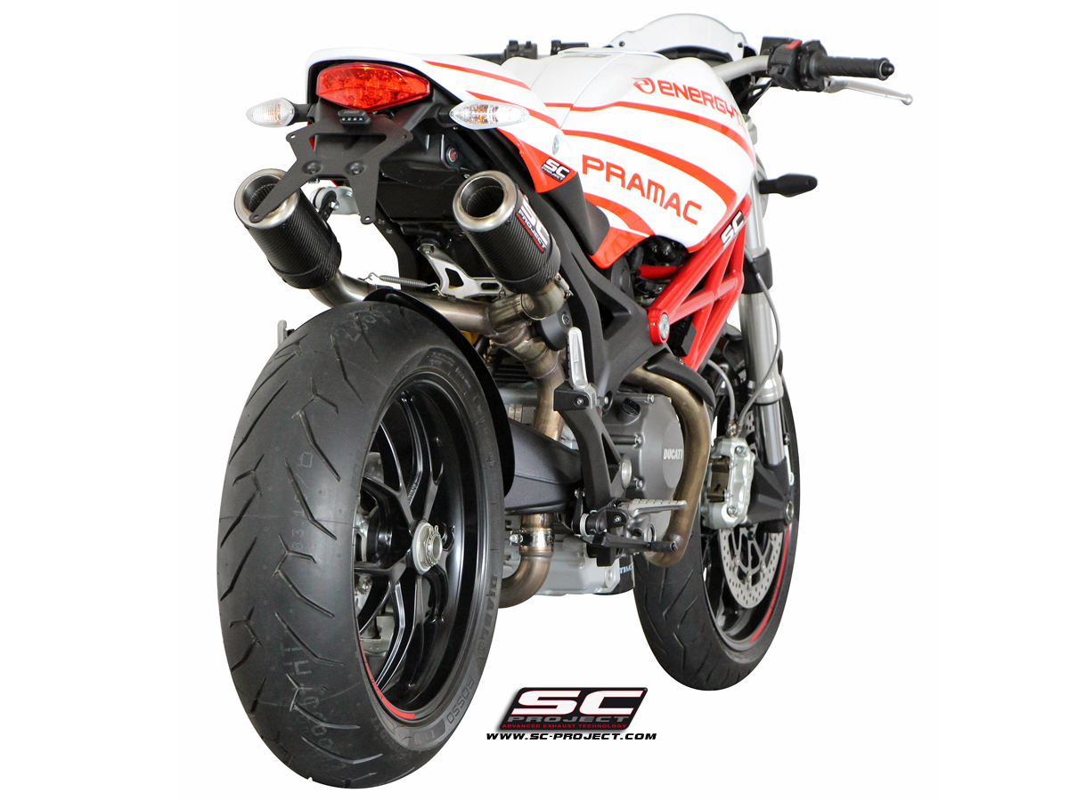 SC-Project Ducati Monster 696 / 796 / 1100 CR-T Slip On Exhaust