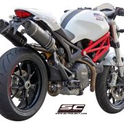 SC-Project Ducati Monster 696 / 796 / 1100 Oval Slip On Exhaust
