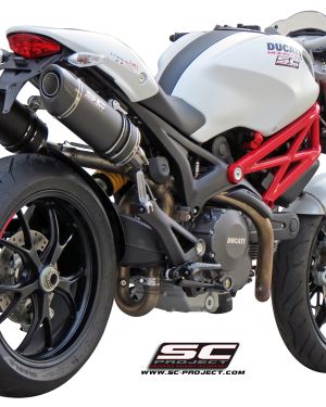 SC-Project Ducati Monster 696 / 796 / 1100 Oval Slip On Exhaust