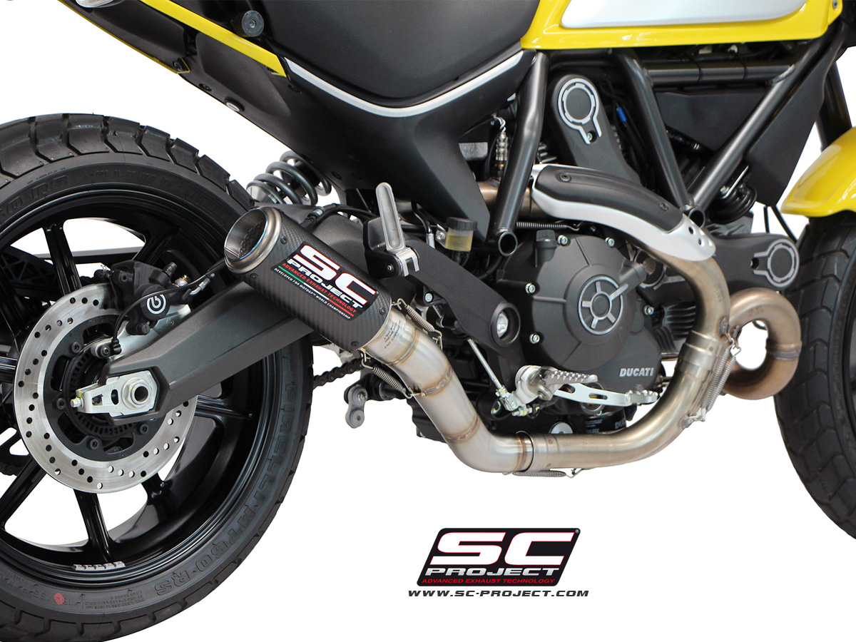 SC-Project CR-T Slip On – Ducati Scrambler 800 2015-2018