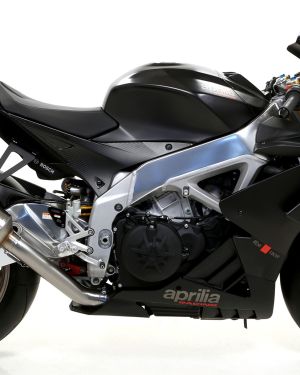 Arrow Race Tech Titanium Slip-On w/ Carbon Fiber End Cap – 2019-2020 Aprilia RSV4 1100 Factory