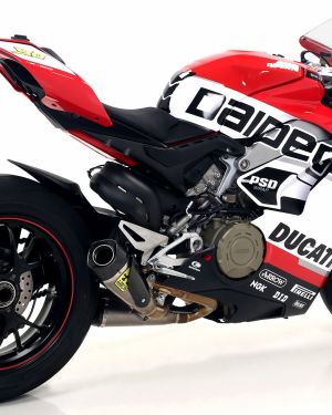 Arrow Titanium Works Race Half Exhaust for 2018-2023 Ducati Panigale V4 / V4R / V4S
