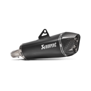 Akrapovic Racing Black Titanium Slip On Exhaust 08-12 BMW F650GS