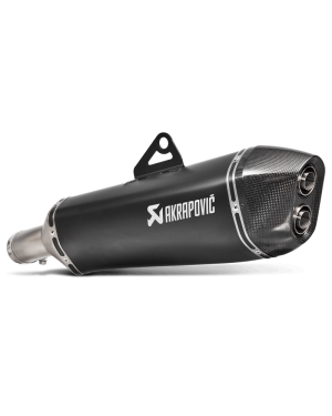 Akrapovic Racing Black Titanium Slip On Exhaust 08-12 BMW F650GS