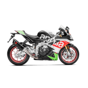 Akrapovic Racing Carbon Fiber Slip-On Muffler – Aprilia RSV4 2017-2018