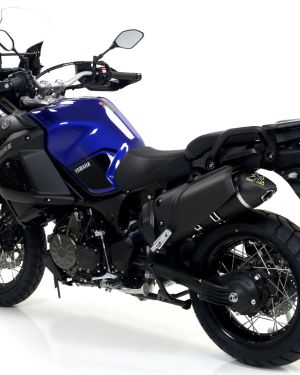 Arrow Maxi Race-Tech aluminium “Dark” Silencer With Carby End Cap Yamaha XT 1200Z Super Ténéré 2010 / 2020