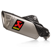 Akrapovic Titanium Slip On w/ Forged Carbon Heat Shield MT-10 / FZ-10 (2022)