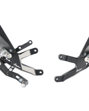 LighTech Track System Rearsets w/ Fixed Footpegs   –  2019-2020 BMW S1000RR (US 2020)