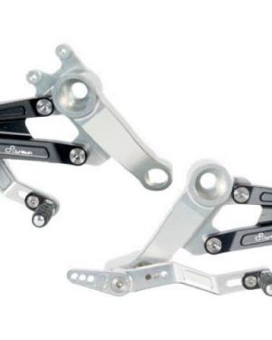 LighTech ‘Track System’ Adjustable Rearsets R Version (Standard / GP Shift)  –  2021-2023 Aprilia RS660