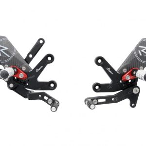 LighTech 'Track System' Adjustable Rearsets  R Version  -  2015-2017 Suzuki GSX-S1000