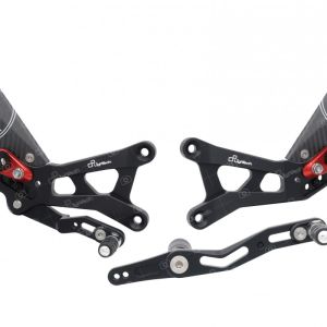 LighTech 'Track System' Adjustable Rearsets  R Version  -  2009-2014 Yamaha YZF-R1 