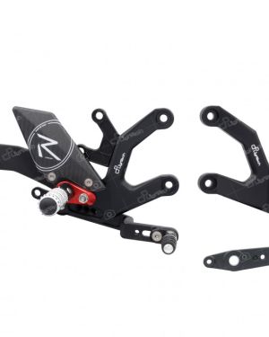 LighTech ‘Track System’ Adjustable Rearsets  R Version  –  2017-2019 Yamaha YZF-R6