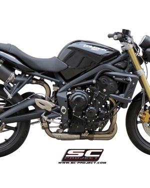 SC-Project Dual Oval Slip Ons Triumph Street Triple / R  2007-2012