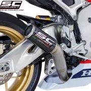 SC-Project CR-T High Mount Slip On 2017-2018 Honda CBR1000RR / SP