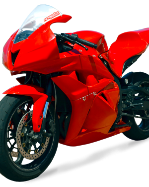 Hotbodies Racing Race Bodywork  2009-2012 Honda CBR600RR (Red Colorform)